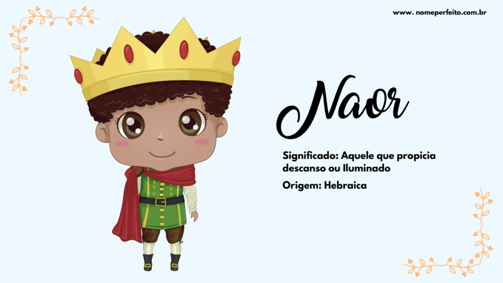 Significado do nome Naor