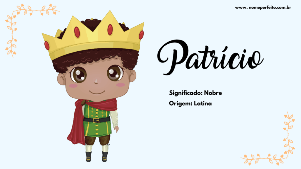 Significado do nome Patrício