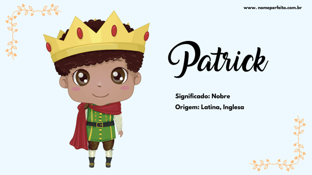 Significado do nome Patrick