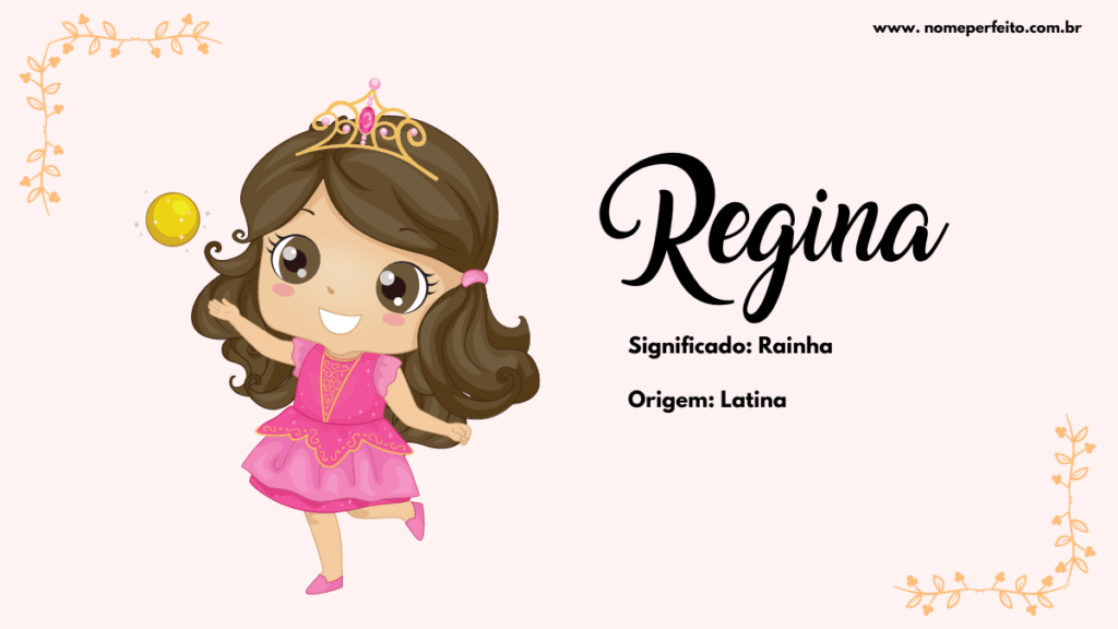 Significado do nome Regina