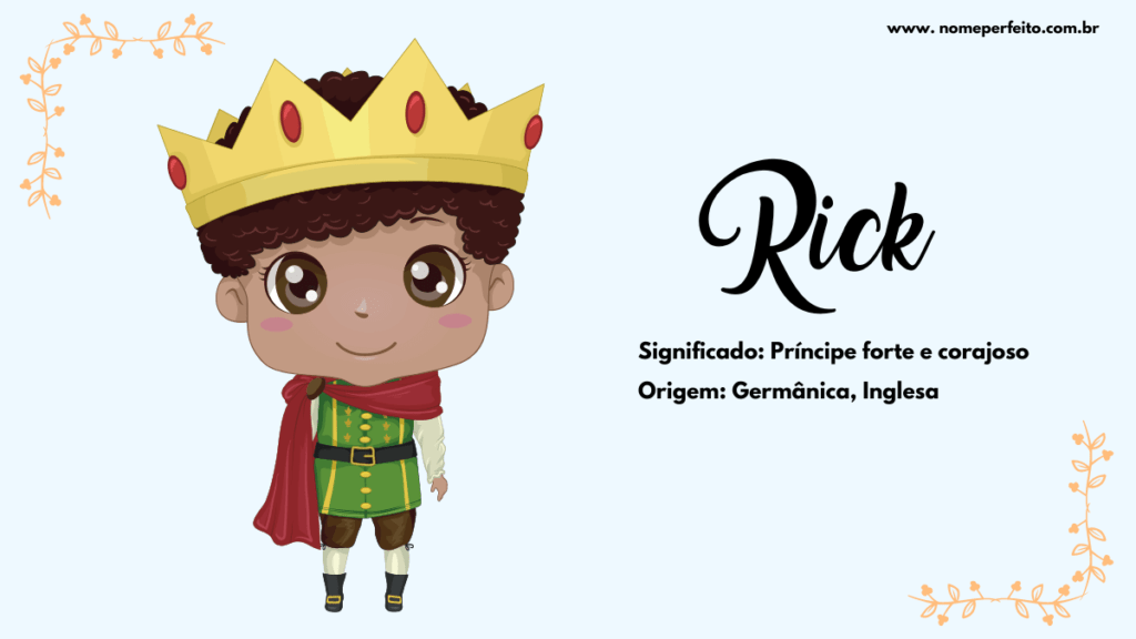 Significado do nome Rick