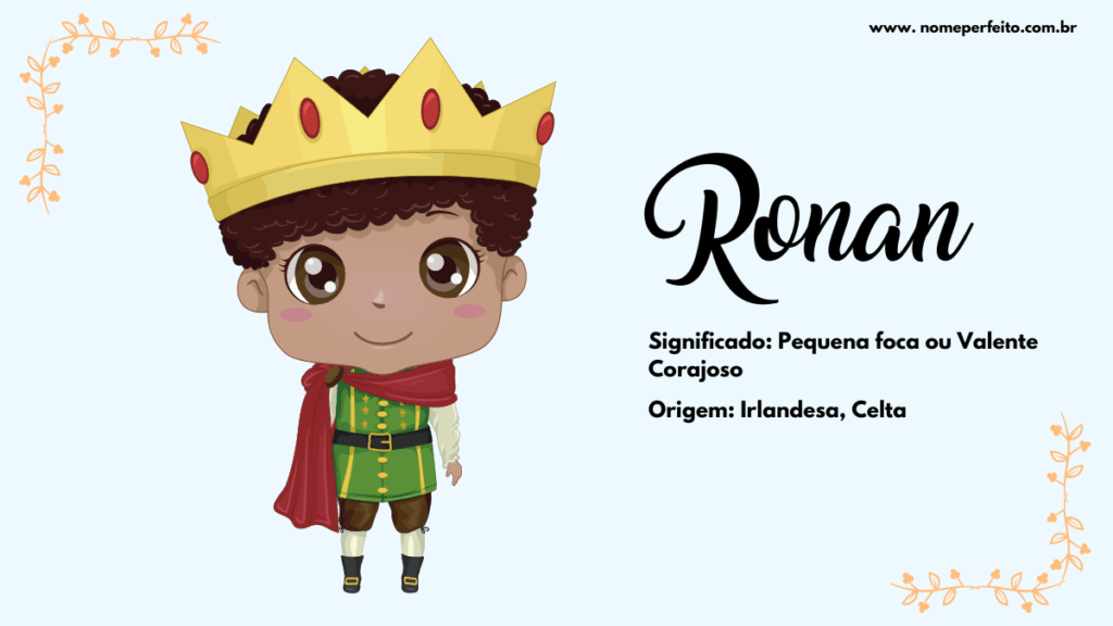 Significado do nome Ronan