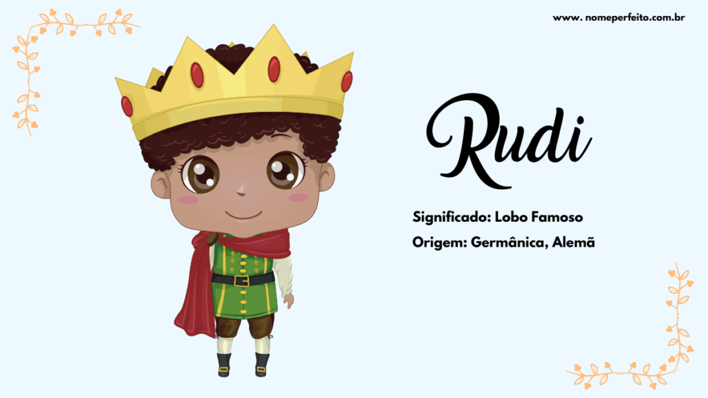 Significado do nome Rudi