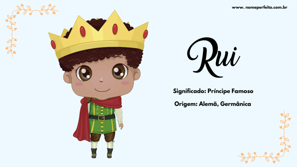 Significado do nome Rui