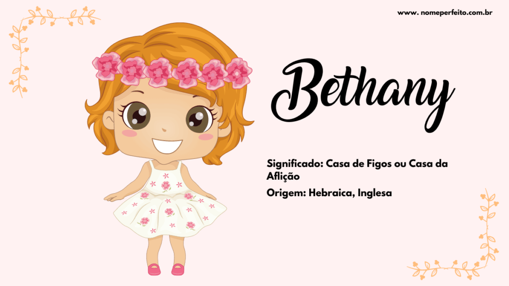 Significado do nome Bethany