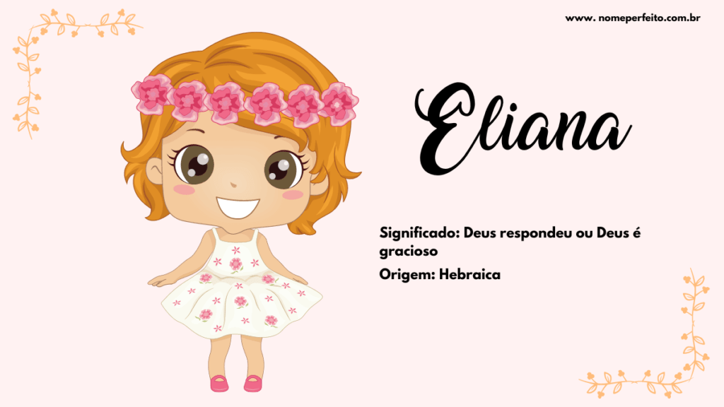 Significado do nome Eliana