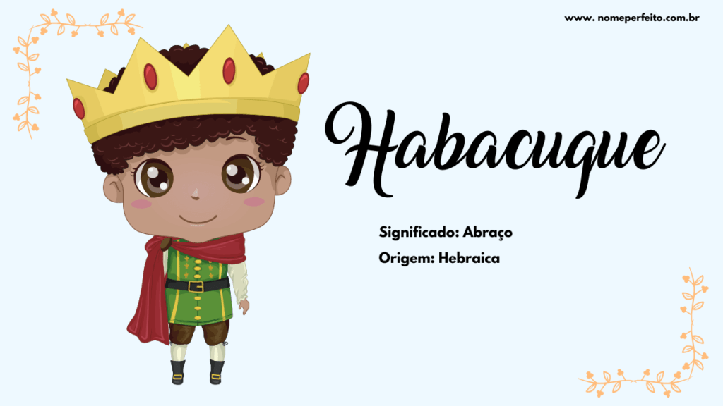 Significado do nome Habacuque