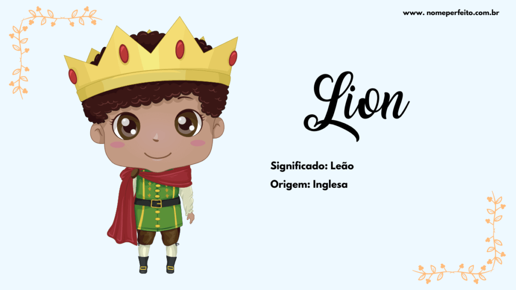 Significado do nome Lion