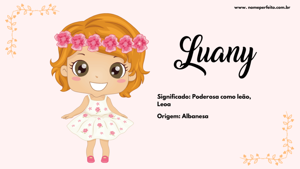 Significado do nome Luany