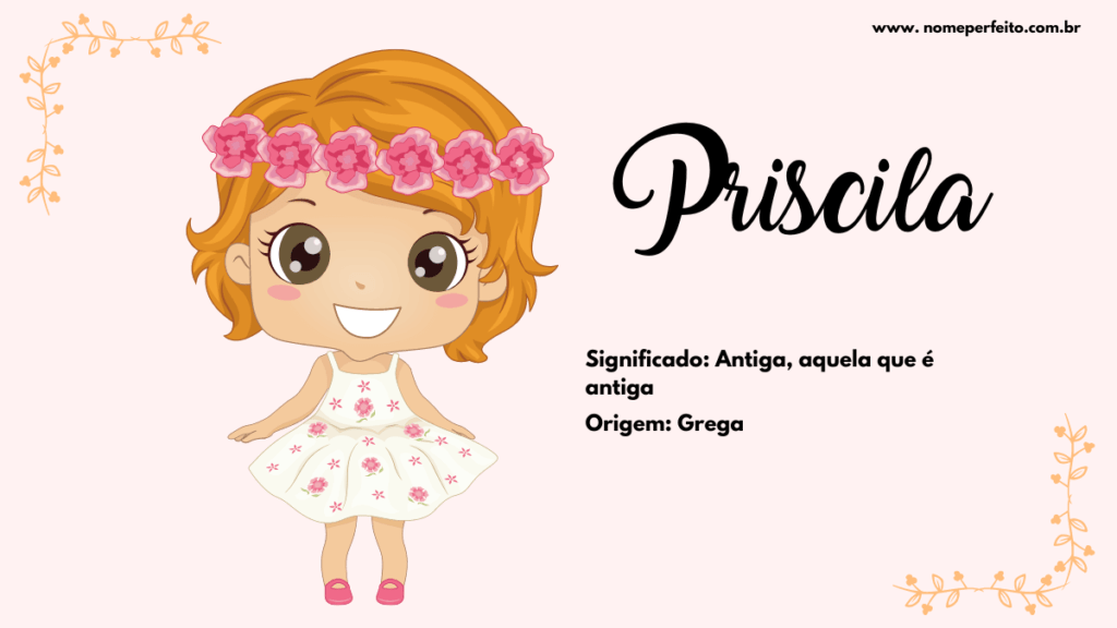 Significado do nome Priscila