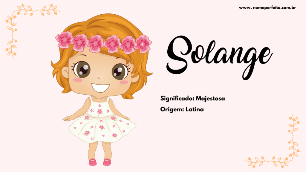 Significado do nome Solange