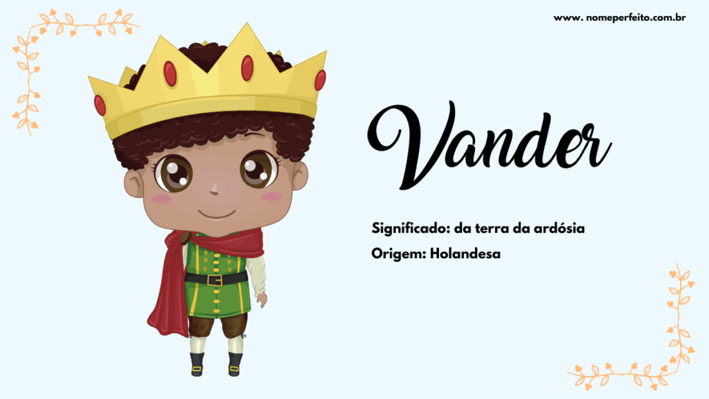 Significado do nome Vander