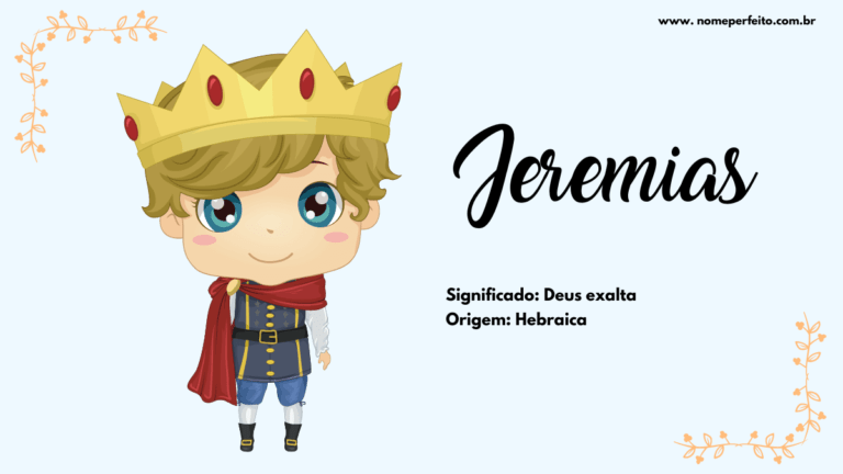 Significado do nome Jeremias - Nome Perfeito